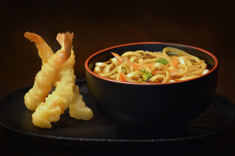 Tempura Udon تمبورا اودن Gold Sushi Club