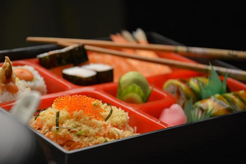 Business Lunch Bento Two Gold Sushi Club